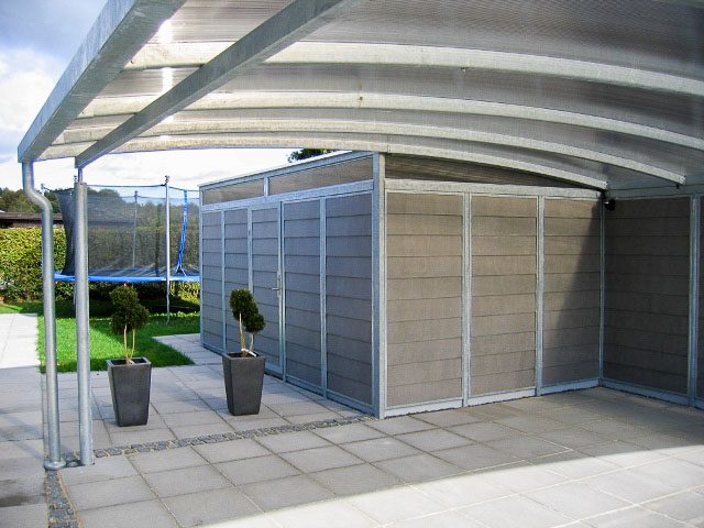 Carport Dach Kunststoff